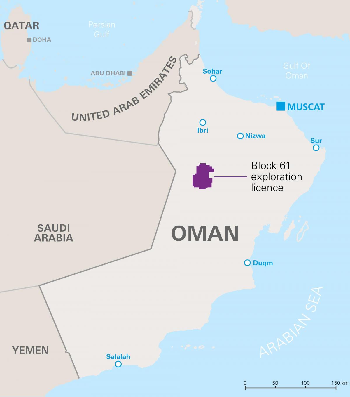 térkép khazzan Omán