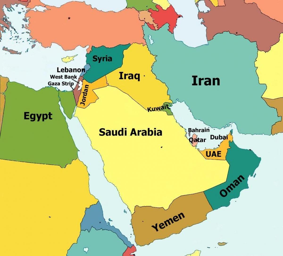 Omán ország világ térkép