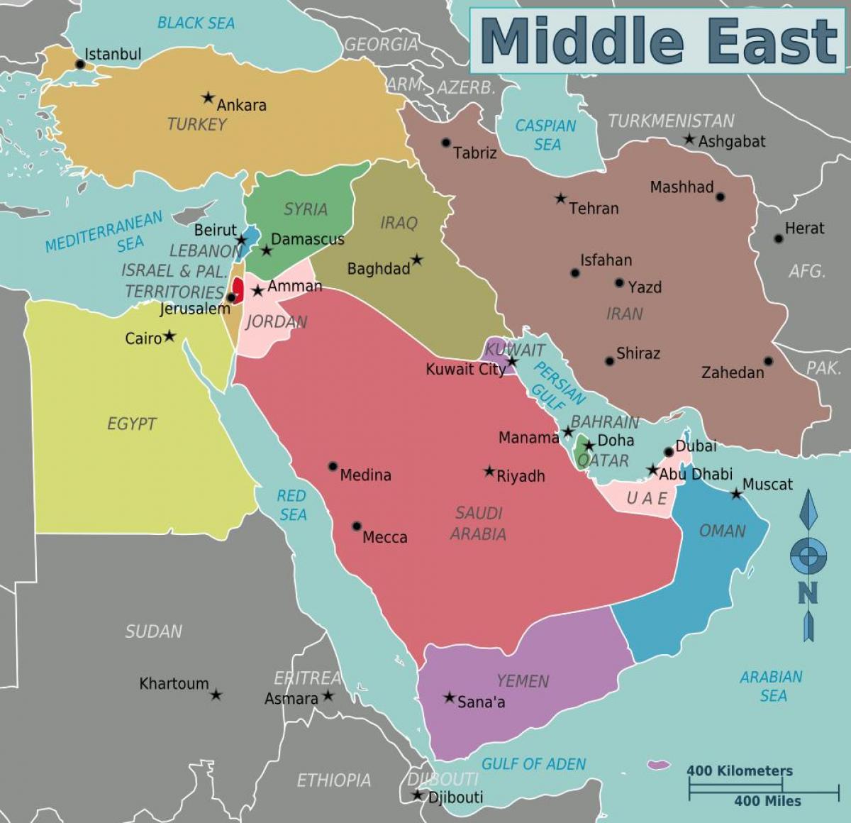 térkép Omán térkép közel-kelet